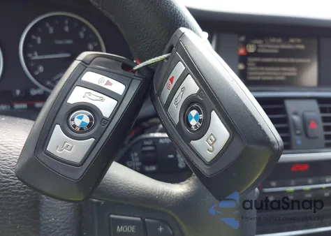 2017 BMW X3 xDrive28I из США, поврежденный, VIN 5UXWX9C36H0W74972